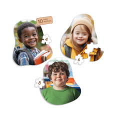 10 Maxi-Puzzles - A diversidade na minha escola