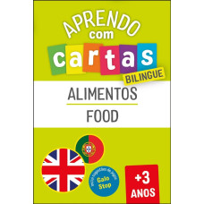 Aprendo com Cartas: Bilingue – Alimentos