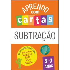 Aprendo com Cartas: Subtração
