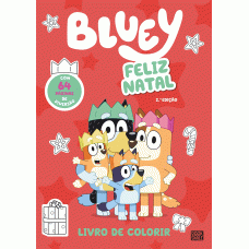 Bluey: Feliz Natal - Livro de Colorir