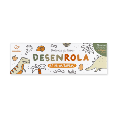 DESENROLA OS DINOSSAUROS (rolo para colorir)