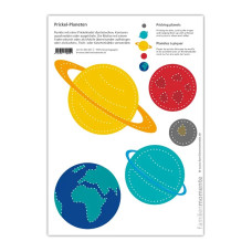 Folha Perfurada: Planetas