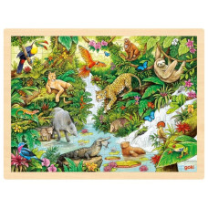 Puzzle 96pcs - Animais da América do Sul