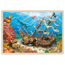 Puzzle 192pcs - Barco naufragado 