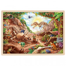 Puzzle 192pcs - Escavação de Dinossauros