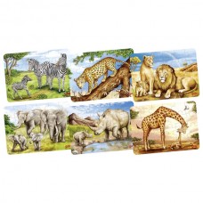 Mini-puzzle Animais Africanos
