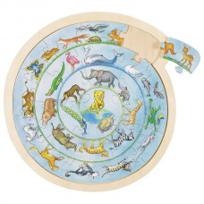 Puzzle circular - Os animais