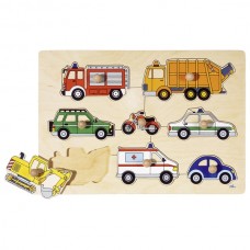 Puzzle de Encaixe - Transportes