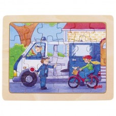Puzzle 24pcs - A Polícia